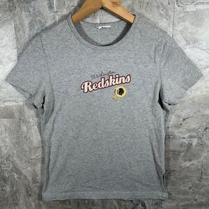 NFL Grey Washington Redskins NFL tee shirt Woman's Size Small   #NFL #gridiron